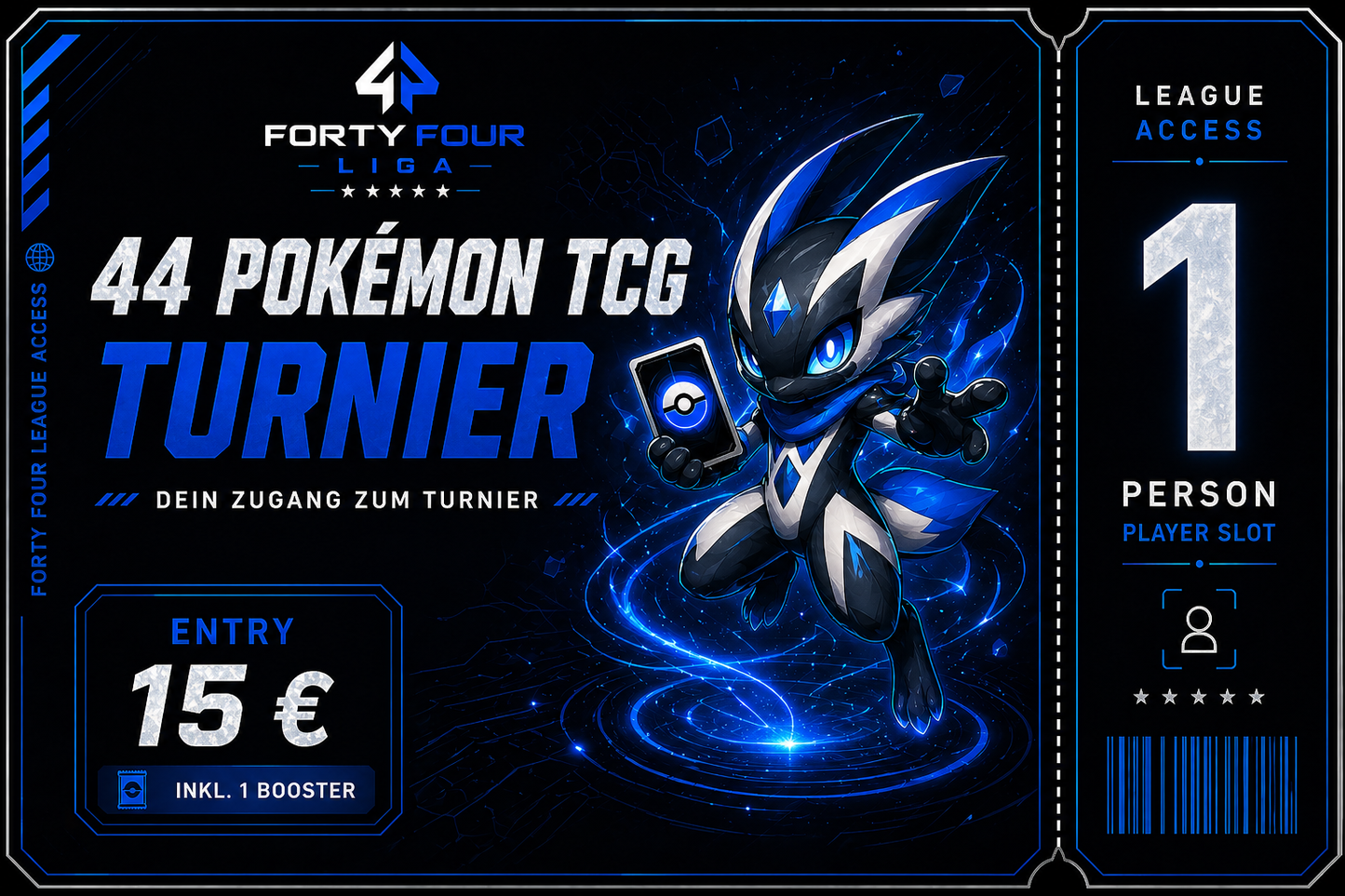 44 Pokémon TCG Turnier