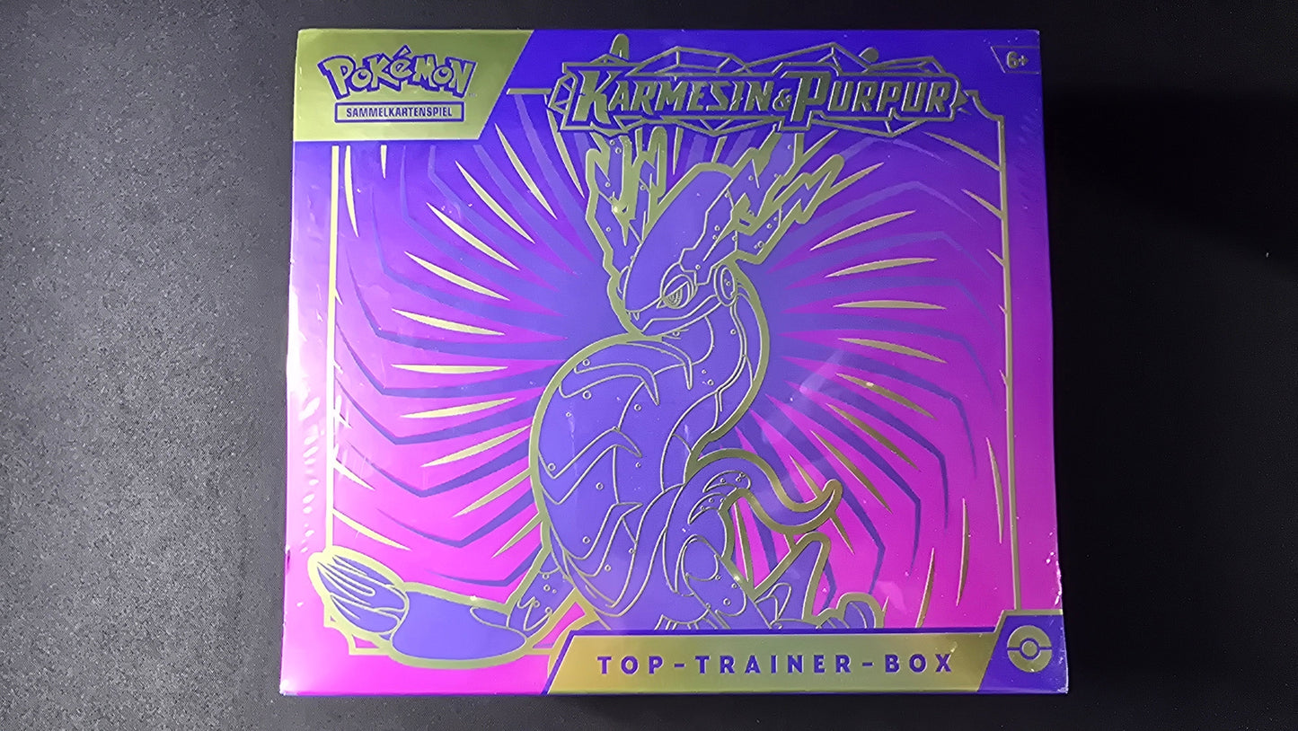 Top-Trainer-Box Karmesin & Purpur Miraidon