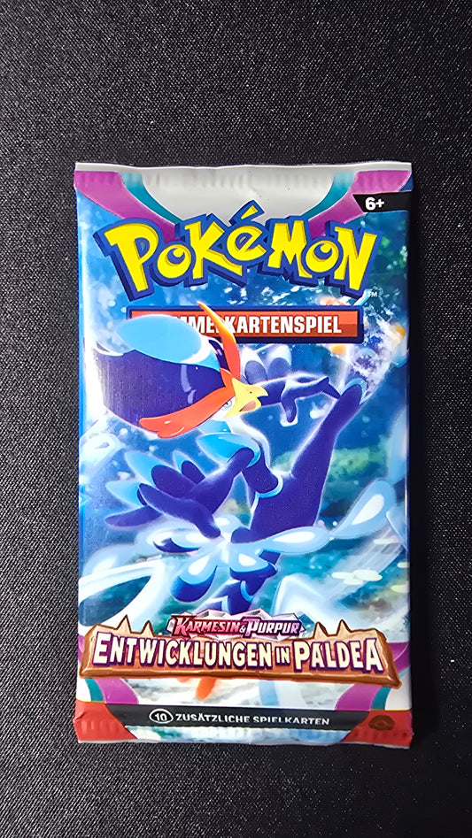 Booster Karmesin & Purpur Entwicklungen in Paldea