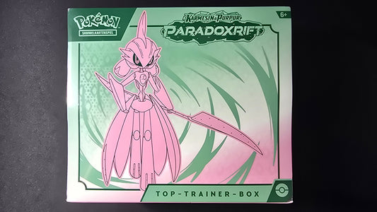 Top-Trainer-Box Karmesin & Purpur Paradoxrift Eisenbündel